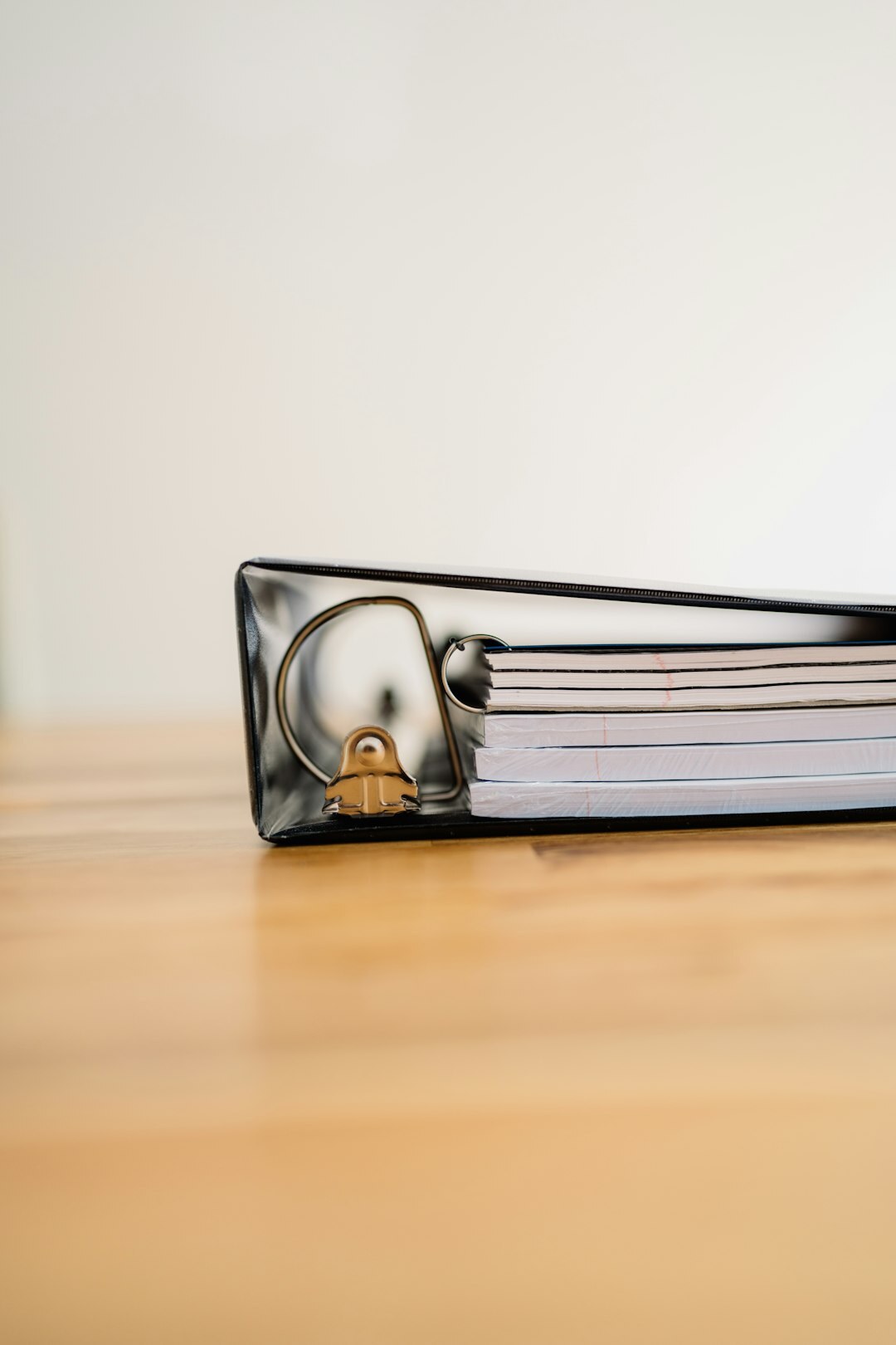 Closed folder with a padlock symbolizing confidential documents