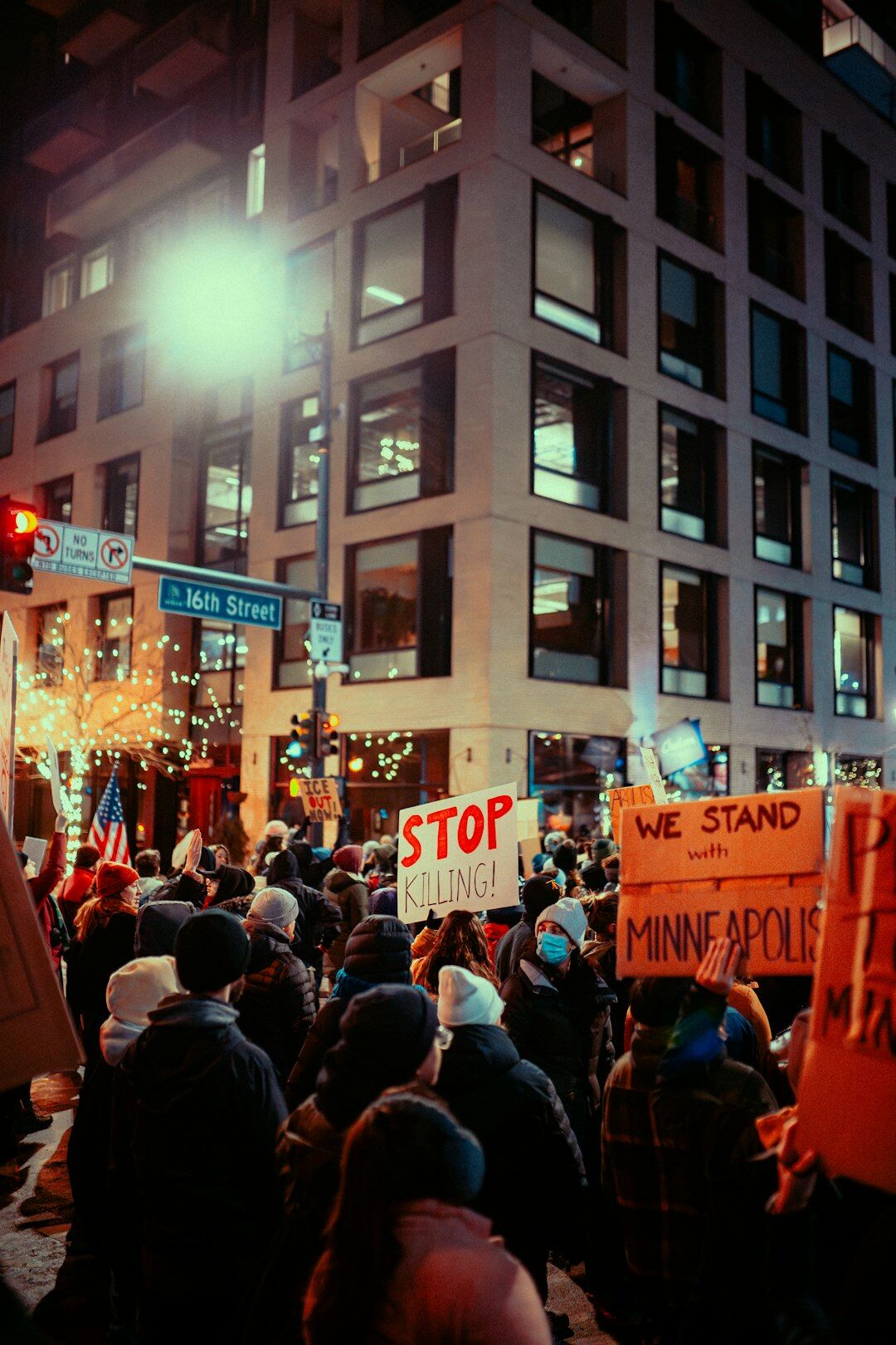 protest against corporations
